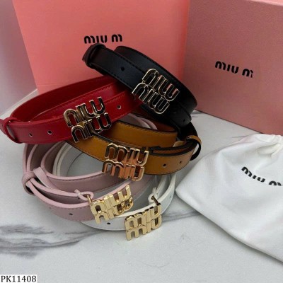 PK11408 THẮT LƯNG NỮ MIU.MIU