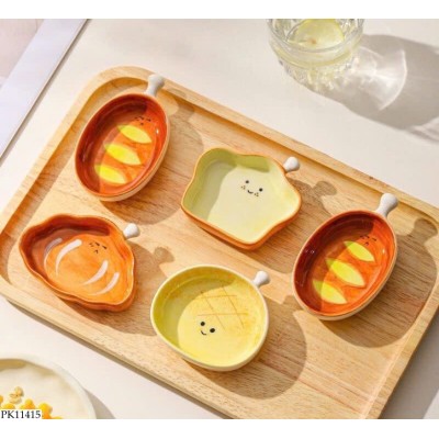 PK11415 SET 4c BÁT NƯỚC CHẤM CUTE