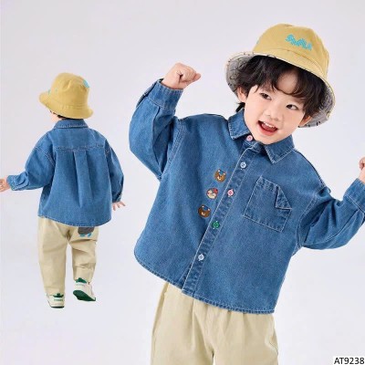 AT9238  ÁO KHOÁC DENIM CHO BÉ