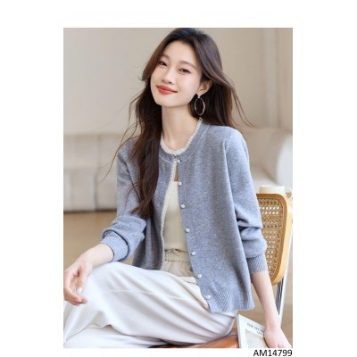 AM14799 ÁO KHOÁC LEN CARDIGAN NỮ