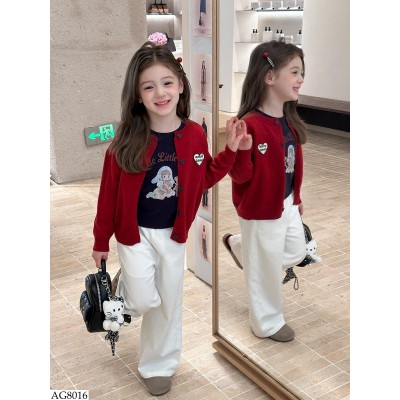 AG8016 ÁO CARDIGAN TRÁI TIM AMBB BG