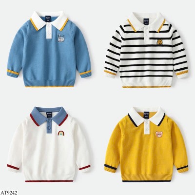 AT9242 ÁO LEN CỔ POLO WAPYPY CHO BÉ