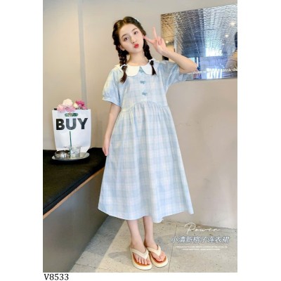 V8533 VÁY SUÔNG BÉ GÁI SIZE ĐẠI
