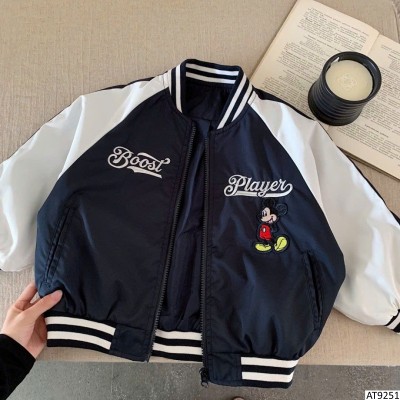 AT9251  ÁO KHOÁC BOMBER MICKEY CHO BT