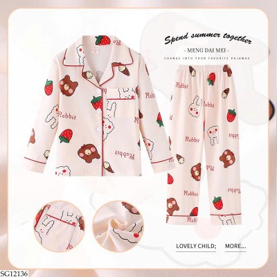 SG12136 BST BỘ PIJAMA HỌA TIẾT BG
