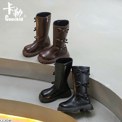 GG8248 BOOT NƠ CHO BÉ GÁI