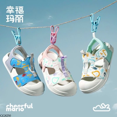 GG8250 DÉP SANDAL BẢO VỆ MŨI CHÂN CHO BÉ HÃNG MARIO