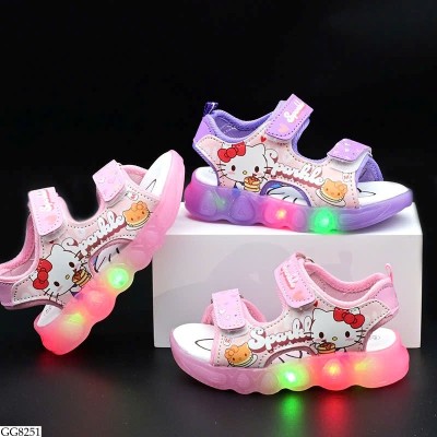 GG8251 DÉP SANDAL KITTY PHÁT SÁNG