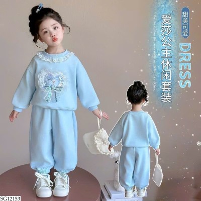 SG12153 BỘ NỈ CÔNG CHÚA ELSA CHO BÉ