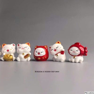 PK11431 SET 6 MÈO MAY MẮN