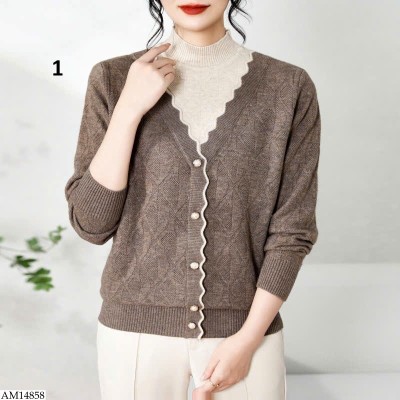 AM14858 ÁO LEN TRUNG NIÊN NỮ