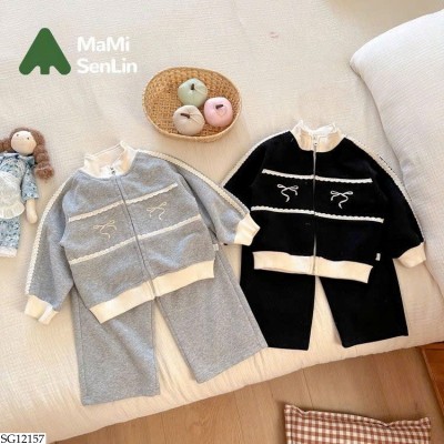 SG12157 BỘ NỈ NƠ BÉ GÁI