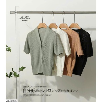 AM14883 ÁO LEN DỆT KIM CHO NỮ