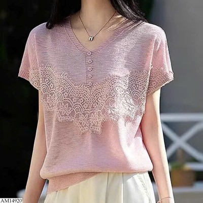 AM14920 ÁO CỔ V CHO NỮ