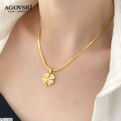 PK11444 VÒNG CỔ CỎ 4 LÁ AGOVSKI