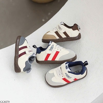GG8270 GIÀY THỂ THAO 2 SỌC CHO BÉ