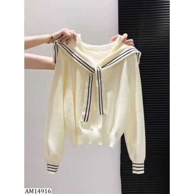 AM14916 ÁO LEN CỔ THUỶ THỦ