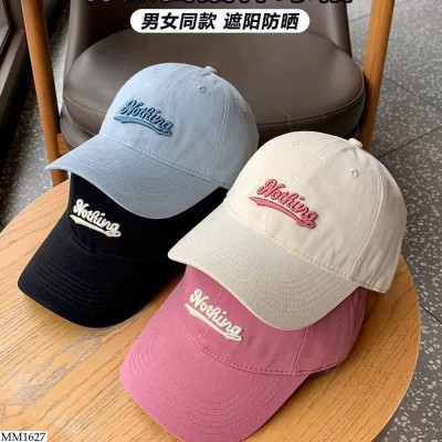 MM1627 MŨ LƯỠI TRAI THÊU CHỮ