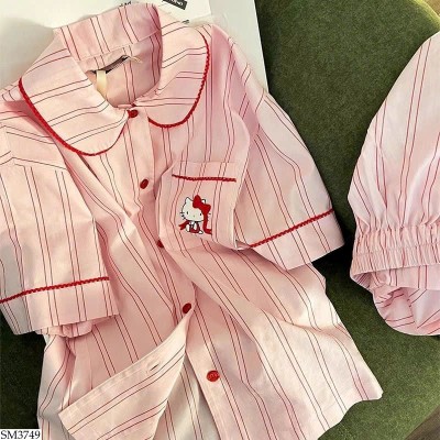 SM3749 BỘ PIJAMA MÈO KITTY NỮ
