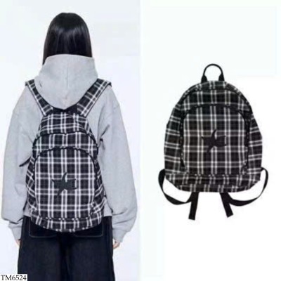 TM6524 BALO KẺ CARO THỜI TRANG
