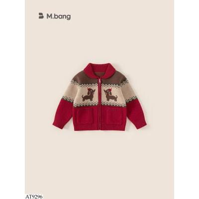 AT9296 ÁO CARDIGAN CÚN BABYCITY