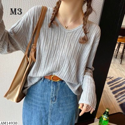 AM14930 ÁO RAGLAN CỔ V CHO NỮ