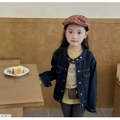 AG8113 ÁO KHOÁC DENIM CHO BG HÃNG AMBB KIDS