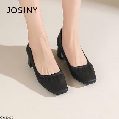 GM10630 GIÀY CAO GÓT MŨI VUÔNG JOSINY