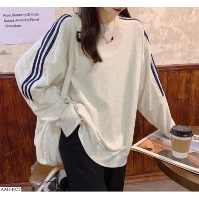 AM14972 ÁO DÀI TAY SỌC KẺ VIỀN MÀU