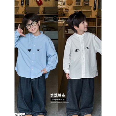 AT9322 ÁO SƠ MI DÀI TAY CHO BT AOAOKIDS