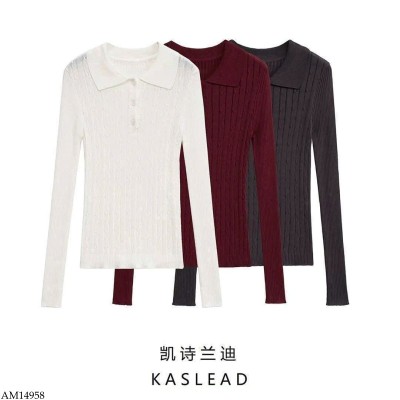 AM14958 ÁO LEN CỔ POLO KASLEAD NỮ