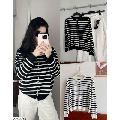 AM14961 ÁO CARDIGAN THÊU NGỰA CHO NỮ