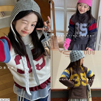 AG8129 ÁO NỈ SỐ 35 ADBABY