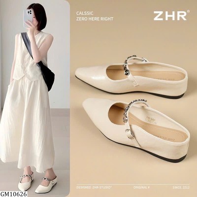 GM10626 GIÀY BỆT MŨI NHỌN ZHR