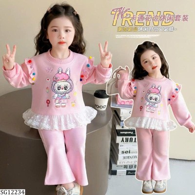 SG12234  SET NỈ LABUBU PHỐI REN
