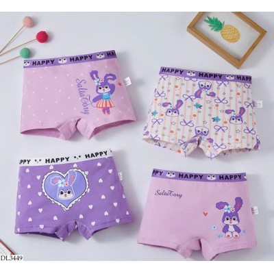 DL3449 SET 4 QUẦN CHIP BÉ GÁI