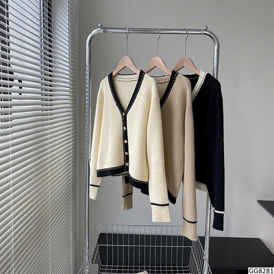 AM15004 ÁO CARDIGAN LEN CỪU NỮ