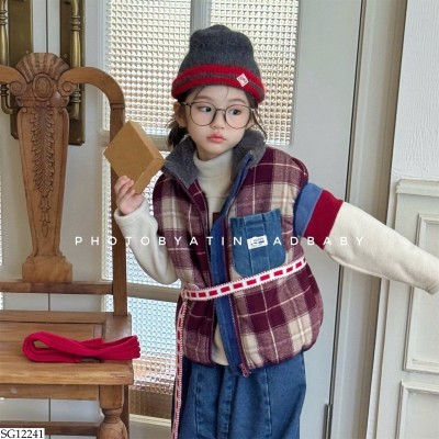 SG12241 SET ÁO GILE MIX QUẦN RẰN RI ADBABY
