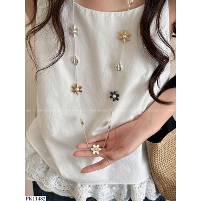 PK11482 DÂY CHUYỀN HOA