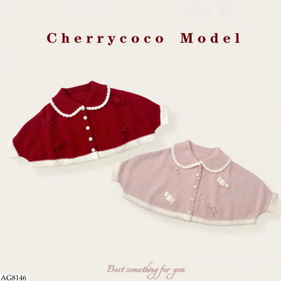 AG8146 ÁO CHOÀNG LEN CHERRYCOCO