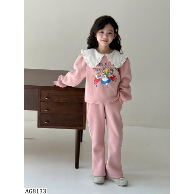 AG8133 SET NỈ PHỐI BÈO CÔNG CHÚA