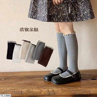 TC1886  TẤT TRƠN DÀI CHO BÉ