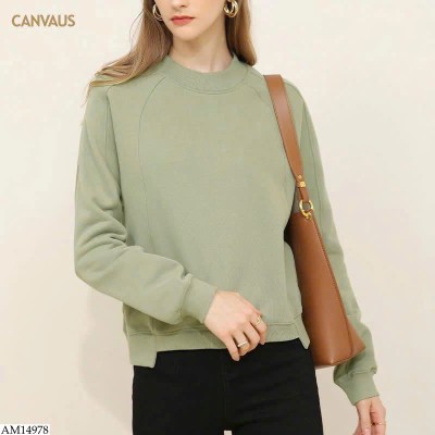 AM14978 ÁO SWEATER NỮ CANVAUS