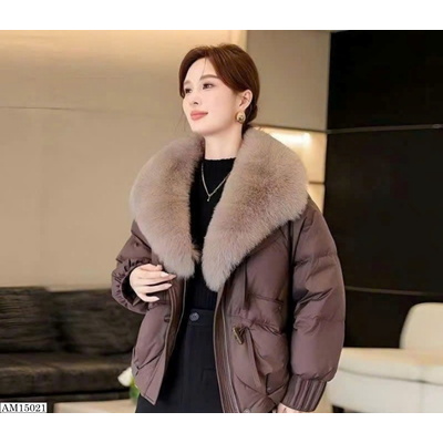 AM15021 ÁO KHOÁC PHAO PHỐI LÔNG CỔ