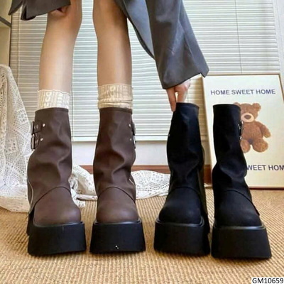 GM10659 BOOT NỮ PHONG CÁCH HÀN QUỐC