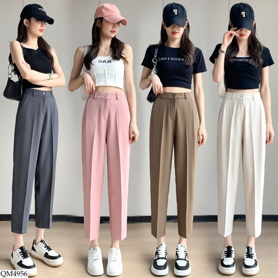QM4956 QUẦN ÂU DÁNG BAGGY NỮ