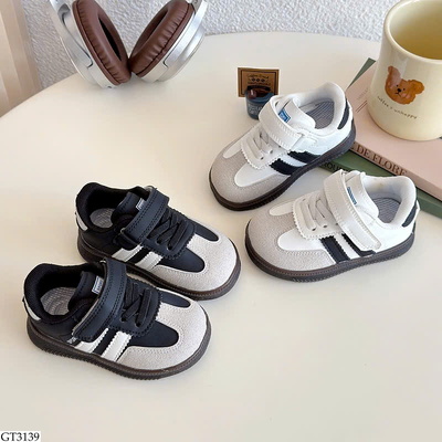 GT3139 GIÀY THỂ THAO 2 SỌC CHO BÉ
