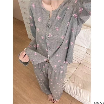 SM3771 BỘ PIJAMA HOA NHÍ NỮ