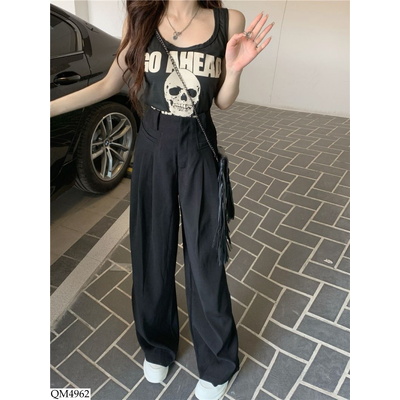 QM4962 QUẦN SUÔNG ỐNG RỘNG NỮ