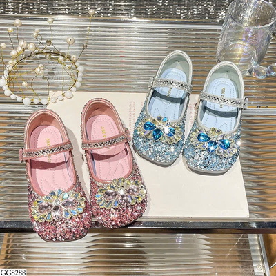 GG8288 GIÀY CÔNG CHÚA ĐÍNH ĐÁ BLING 